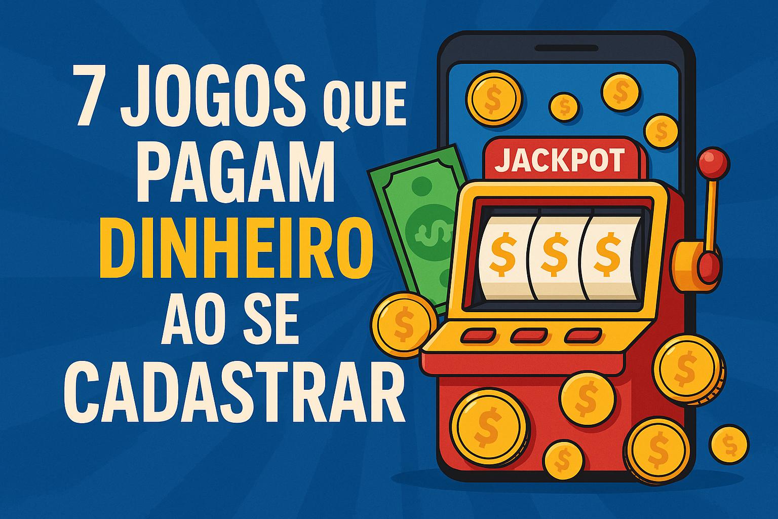 7 Jogos que Pagam Dinheiro ao se Cadastrar: Comece a Ganhar Hoje Mesmo!
